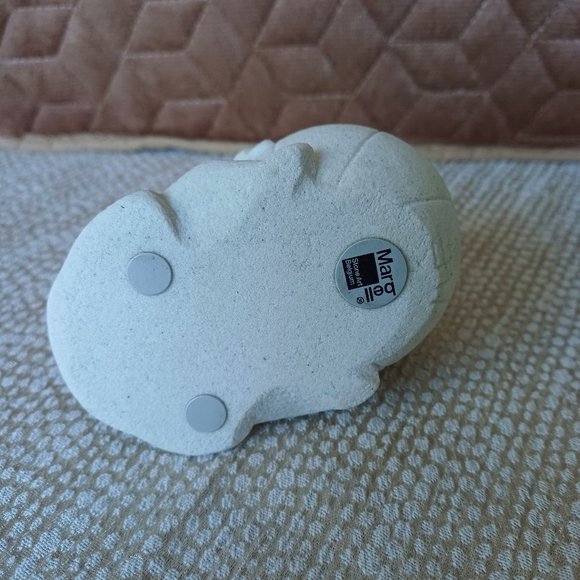 MarBell a Girl and a Ball Stone Art Statue - Picture 5 of 8